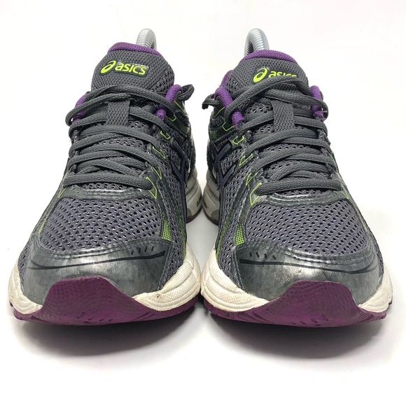 ASICS Gel Exalt Running Shoe Silver Blue Green W 6 - Picture 3 of 8